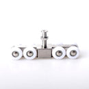 Stainless Steel Sliding Door Hanging Wheel Silent Smooth And Wear-Resistant Sliding Door Pulley Nylon Hanging Rail, Specification:8 Wheels