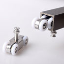 Stainless Steel Sliding Door Hanging Wheel Silent Smooth And Wear-Resistant Sliding Door Pulley Nylon Hanging Rail, Specification:8 Wheels