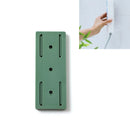 13 PCS Power Strip Holder Wall-Mounted Non-Marking Power Strip Storage Hook(Green)