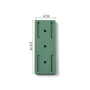 13 PCS Power Strip Holder Wall-Mounted Non-Marking Power Strip Storage Hook(Green)
