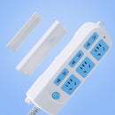 13 PCS Power Strip Holder Wall-Mounted Non-Marking Power Strip Storage Hook(Orange)