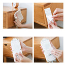13 PCS Power Strip Holder Wall-Mounted Non-Marking Power Strip Storage Hook(Green)