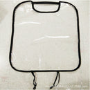 2 PCS Car Seat Back Cover Protector for Kids Kick Mat Car Seat Covers Automobile Kicking Mat(Transparent)