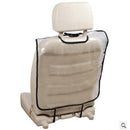 2 PCS Car Seat Back Cover Protector for Kids Kick Mat Car Seat Covers Automobile Kicking Mat(Transparent)