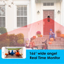 M6 Pro 1080P Smart WiFi Doorbell Intercom Video Ring IR Entry Door Alert Wireless Security Chime Door Cam Alarm with Camera
