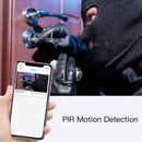 M6 Pro 1080P Smart WiFi Doorbell Intercom Video Ring IR Entry Door Alert Wireless Security Chime Door Cam Alarm with Camera