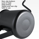 Stainless Steel Hand Punch Pot Hanging Ear Pot Coffee Pot Thickened Mini Pot Teflon Thin Mouth Pot, Style: With Lid
