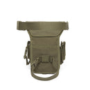 B05 Wild Fishing Portable Waist Bag Outdoor Sports Multifunctional Leg Bag(Army Green)