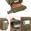 B05 Wild Fishing Portable Waist Bag Outdoor Sports Multifunctional Leg Bag(Black)
