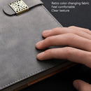 Notebook Business Retro Simple Notebook Office Notepad Black A5 Sheepskin Buckle