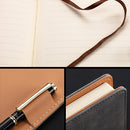 Notebook Business Retro Simple Notebook Office Notepad Black A5 Sheepskin Buckle