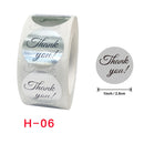5 PCS Baking Handmade Decorative Stickers Label, Size: 2.5 cm / 1 inch(H-06)
