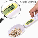 ABS Electronic Measuring Spoon Spoon Weighing Measuring Tool, Specification: 500g/0.1g, Colour: Black Large Spoon