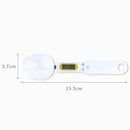 ABS Electronic Measuring Spoon Spoon Weighing Measuring Tool, Specification: 500g/0.1g, Colour: Black Large Spoon
