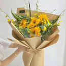 Kraft Paper Roll Gift Flower Packaging Decoration, Size: 0.3 x 30 m(Brown)