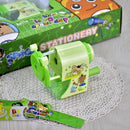 Stationery Set Pencil Case Pencil Sharpener School Supplies For Children(Pink)