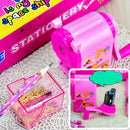 Stationery Set Pencil Case Pencil Sharpener School Supplies For Children(Blue)
