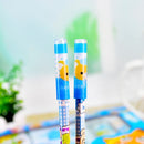 Stationery Set Pencil Case Pencil Sharpener School Supplies For Children(Blue)