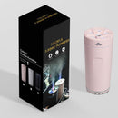 Car Humidifier Usb Mini Marquee Dazzling Cup Humidifier, Colour: Standard-Black