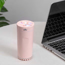 Car Humidifier Usb Mini Marquee Dazzling Cup Humidifier, Colour: Charging Type-Pink