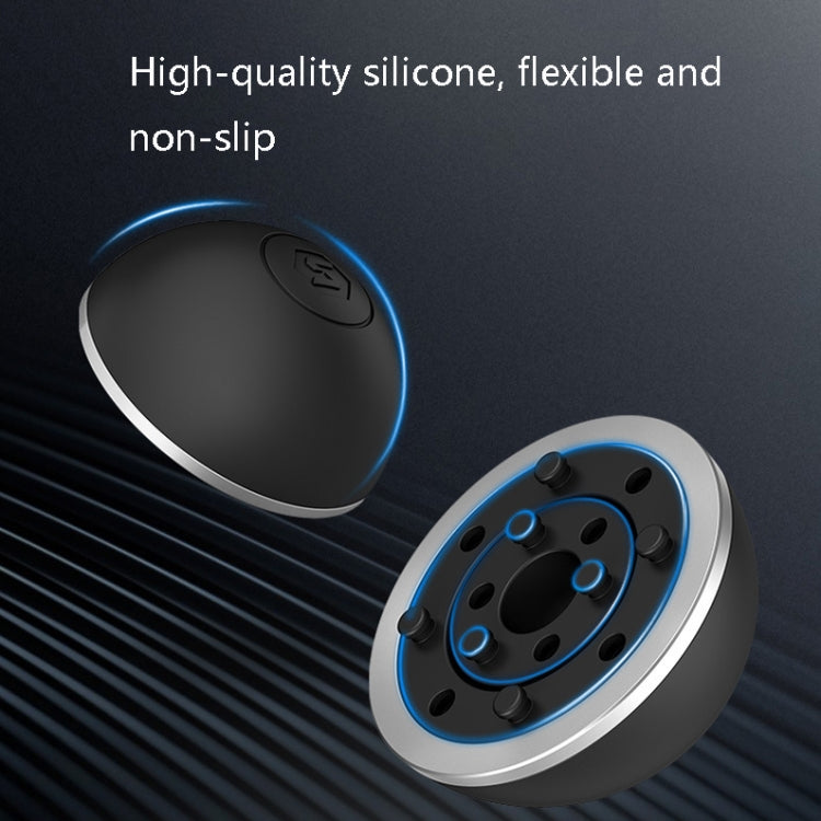 Suohuang SH-1029 Aluminum Portable Bracket Foot Pad for MacBook, Laptop(Black)