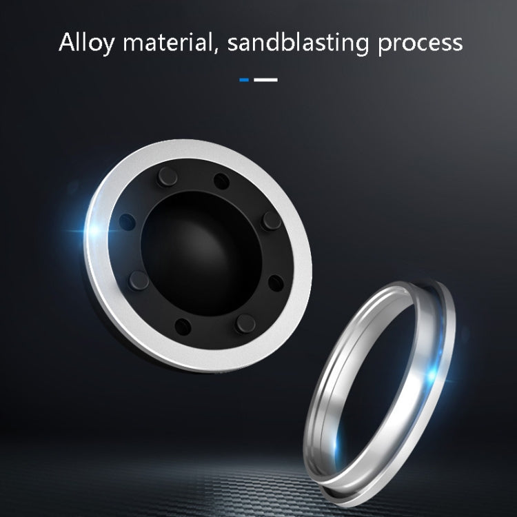 Suohuang SH-1029 Aluminum Portable Bracket Foot Pad for MacBook, Laptop(White)