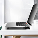 Suohuang SH-1029 Aluminum Portable Bracket Foot Pad for MacBook, Laptop(White)