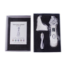 Radio Mesotherapy Electroporation Face Beauty Pen Radio Frequency LED Photon Face Skin Rejuvenation Remover Wrinkle(Pearl White)