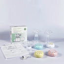 Large Suction Smart Electric Bilateral Breast Pump 12-Speed Silent Breast Pump(Blue )