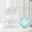 Large Suction Smart Electric Bilateral Breast Pump 12-Speed Silent Breast Pump(Blue )