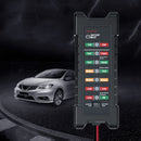 YAWOA BM410 Storage Battery Tester 12V/24V Load Test LED Smart Car Battery Tester Clip