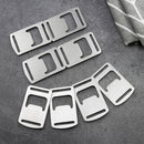 20 PCS Ribbon Bottle Opener Stainless Steel Card Bottle Opener Outdoor Backpack Webbing Buckle Lanyard Bottle Opener