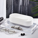 Ultrasonic Cleaning Contact Lens Jewelry Denture Watch Ultrasonic Cleaner(White)