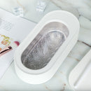 Ultrasonic Cleaning Contact Lens Jewelry Denture Watch Ultrasonic Cleaner(White)