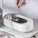 Ultrasonic Cleaning Contact Lens Jewelry Denture Watch Ultrasonic Cleaner(White)
