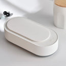 Ultrasonic Cleaning Contact Lens Jewelry Denture Watch Ultrasonic Cleaner(White)