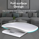 Mini Pet Scale Baking Kitchen Electronic Scale, Specification: 10kg/1g(White)