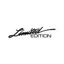 10 PCS YJZT LIMITED EDITION Creative Vinyl Car Window Sticker Car-styling Decal Size:16CMx3.8CM