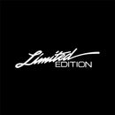 10 PCS YJZT LIMITED EDITION Creative Vinyl Car Window Sticker Car-styling Decal Size:16CMx3.8CM