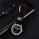 2 PCS Lvpai Nurse Pocket Watch Casual Nurse Pocket Watch(red)