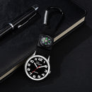 2 PCS Lvpai Nurse Pocket Watch Casual Nurse Pocket Watch(black)