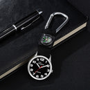 2 PCS Lvpai Nurse Pocket Watch Casual Nurse Pocket Watch(Silver)