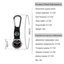 2 PCS Lvpai Nurse Pocket Watch Casual Nurse Pocket Watch(sky blue)