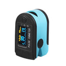AFK Blood Oximeter Finger Blood Oxygen Saturation Monitor(Lake Blue)