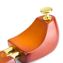 1 Pair Solid Wood Retractable Shoe Last Adjustable Shoe Supporter Shaping Moisture-Proof Shoe Support(37-38)