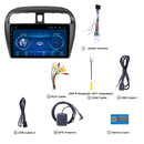 Large-Screen Android Navigator All-In-One For Mitsubishi Mirage Attrage 12-18, Specification:1G+16G