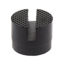 2 PCS Floor Slotted Car Rubber Jack Pad Frame Protector Adapter Jacking Disk Pad Tool(Black)
