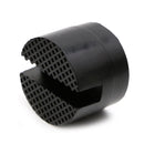 2 PCS Floor Slotted Car Rubber Jack Pad Frame Protector Adapter Jacking Disk Pad Tool(Black)