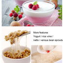 RONGWEI Bean Sprouts Machine Household Automatic Large-Capacity Bean Sprouts Barrel, CN Plug, Style:3-layer+Plate+3m Cable