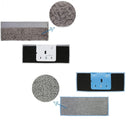 Sweeper Accessories Mop Wet & Dry Type for IRobot Braava / Jet / M6, Specification:8-piece Set (4 Dry Wipes + 4 Wet Wipes)